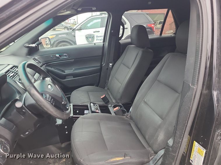 image for item LH9881 2016 Ford Explorer Police Interceptor  SUV