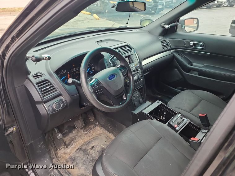 image for item LH9881 2016 Ford Explorer Police Interceptor  SUV