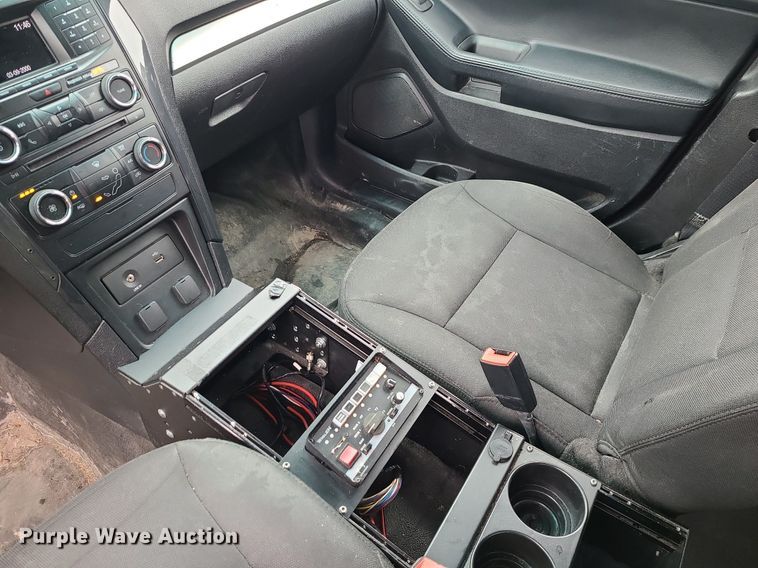 image for item LH9881 2016 Ford Explorer Police Interceptor  SUV