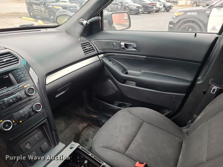 image for item LH9881 2016 Ford Explorer Police Interceptor  SUV