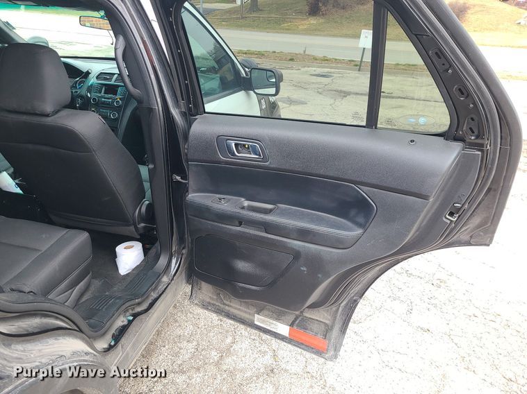 image for item LH9881 2016 Ford Explorer Police Interceptor  SUV