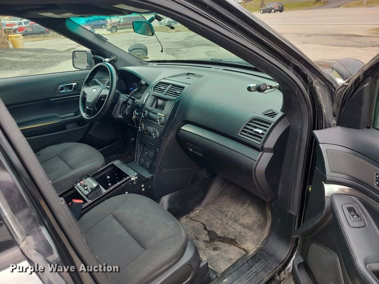 image for item LH9881 2016 Ford Explorer Police Interceptor  SUV