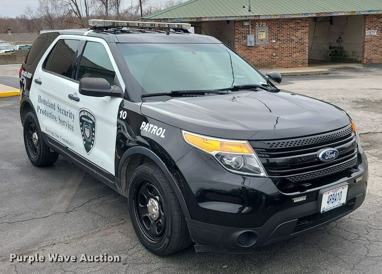 image for item LH9882 2013 Ford Explorer Police Interceptor  SUV