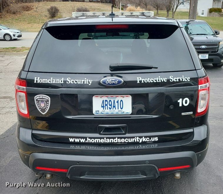 image for item LH9882 2013 Ford Explorer Police Interceptor  SUV