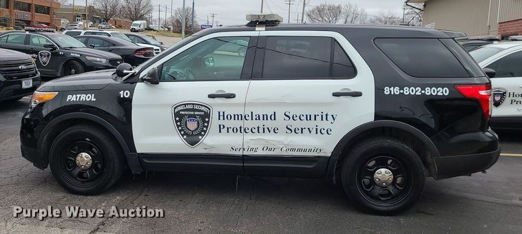 image for item LH9882 2013 Ford Explorer Police Interceptor  SUV