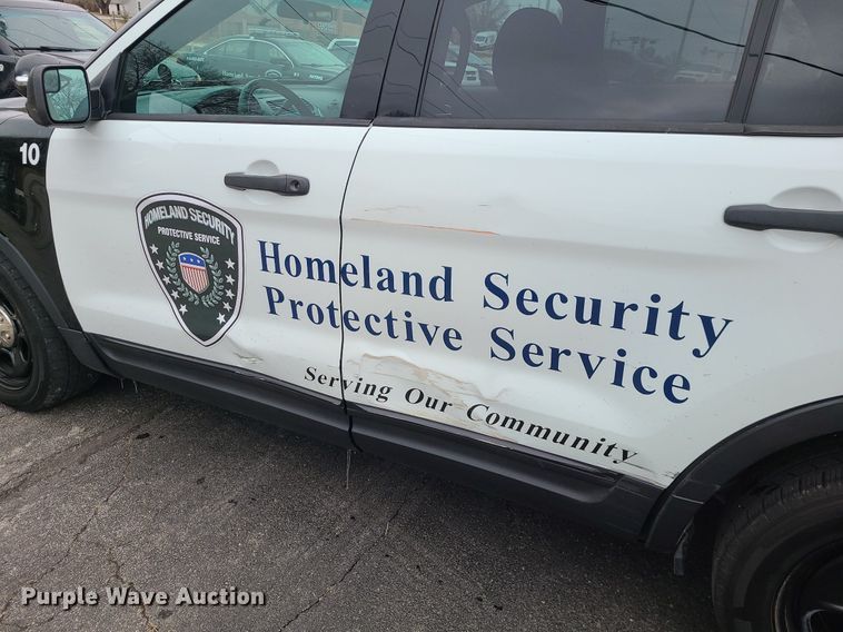 image for item LH9882 2013 Ford Explorer Police Interceptor  SUV