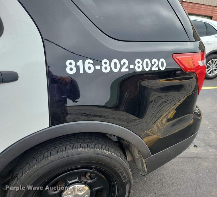 image for item LH9882 2013 Ford Explorer Police Interceptor  SUV