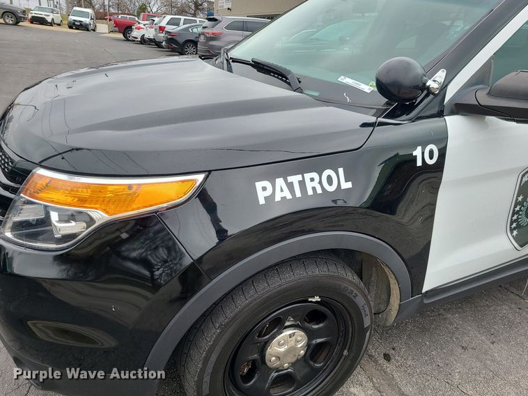 image for item LH9882 2013 Ford Explorer Police Interceptor  SUV