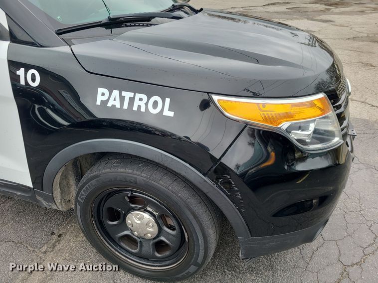 image for item LH9882 2013 Ford Explorer Police Interceptor  SUV