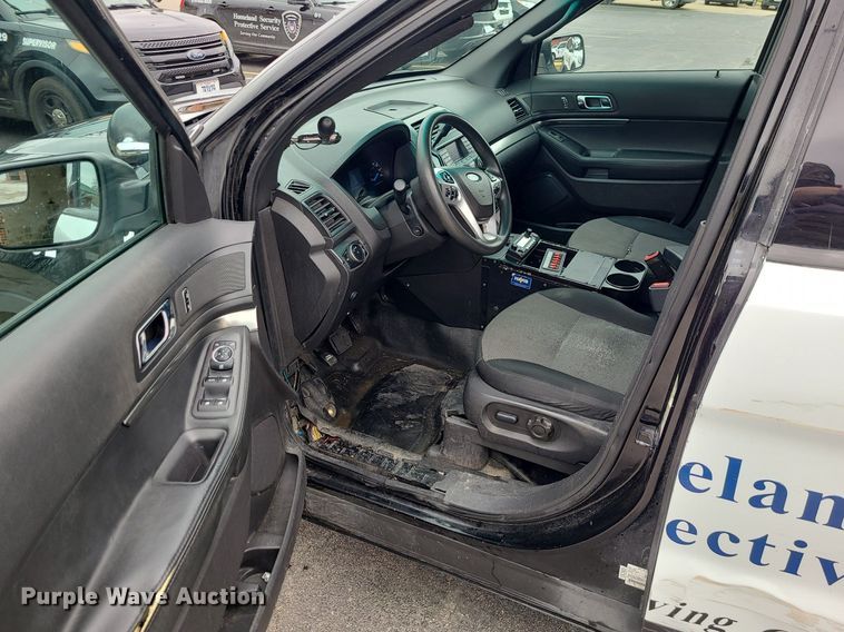 image for item LH9882 2013 Ford Explorer Police Interceptor  SUV