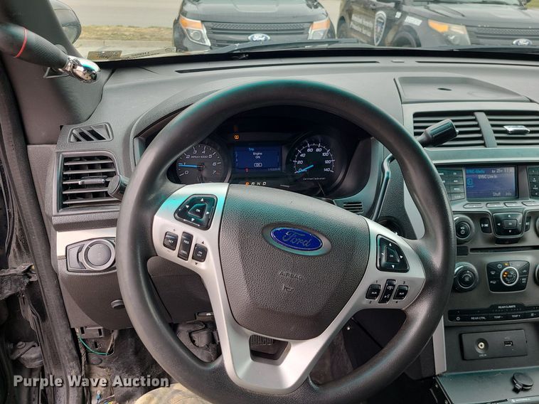 image for item LH9882 2013 Ford Explorer Police Interceptor  SUV