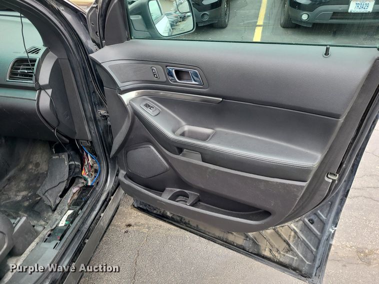 image for item LH9882 2013 Ford Explorer Police Interceptor  SUV