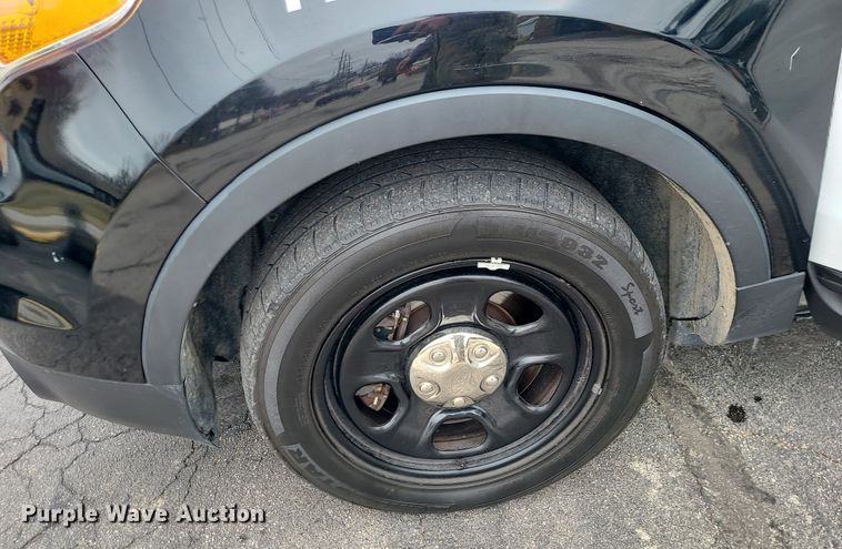 image for item LH9882 2013 Ford Explorer Police Interceptor  SUV