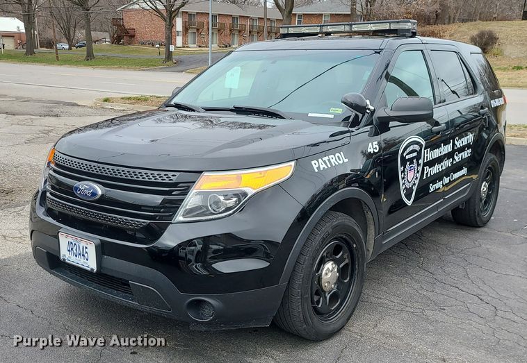image for item LH9883 2013 Ford Explorer Police Interceptor  SUV