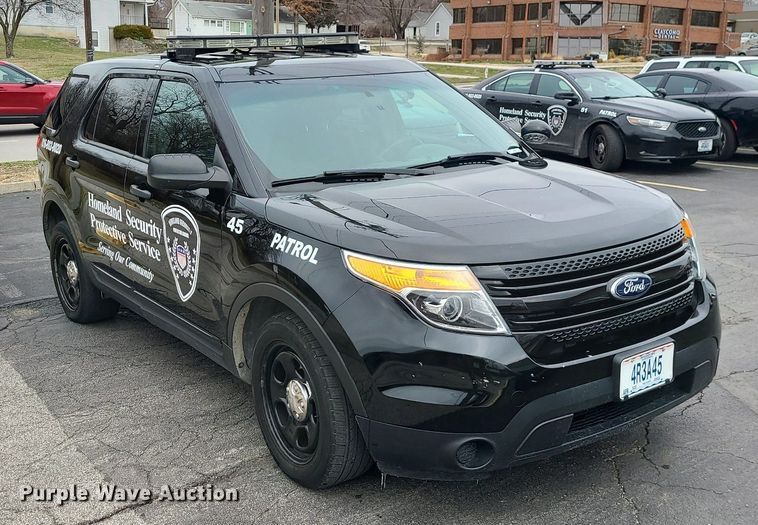 image for item LH9883 2013 Ford Explorer Police Interceptor  SUV