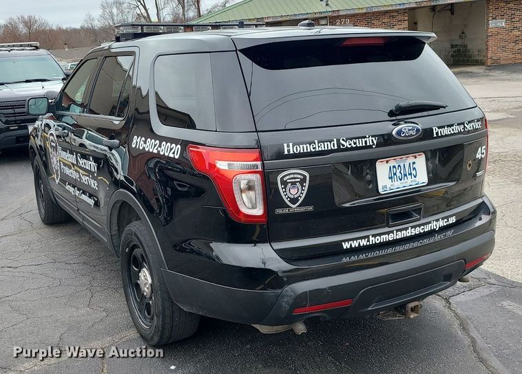 image for item LH9883 2013 Ford Explorer Police Interceptor  SUV