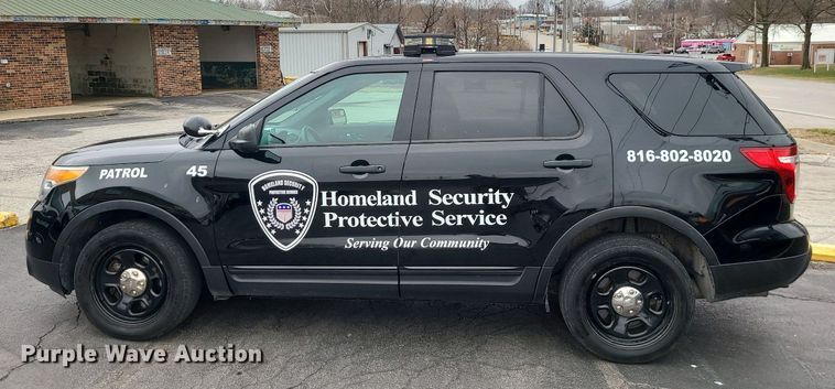 image for item LH9883 2013 Ford Explorer Police Interceptor  SUV