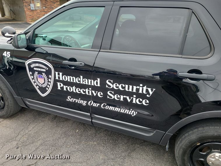 image for item LH9883 2013 Ford Explorer Police Interceptor  SUV