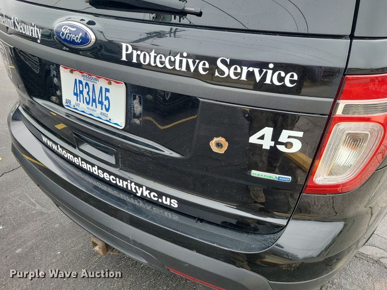 image for item LH9883 2013 Ford Explorer Police Interceptor  SUV