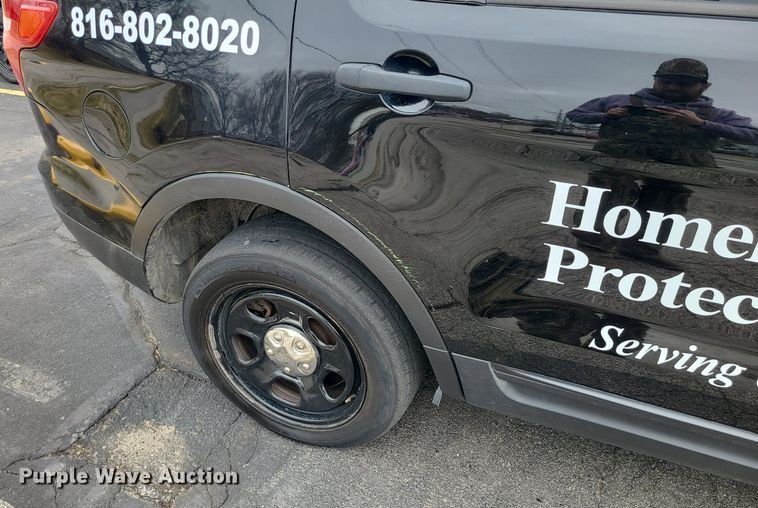 image for item LH9883 2013 Ford Explorer Police Interceptor  SUV