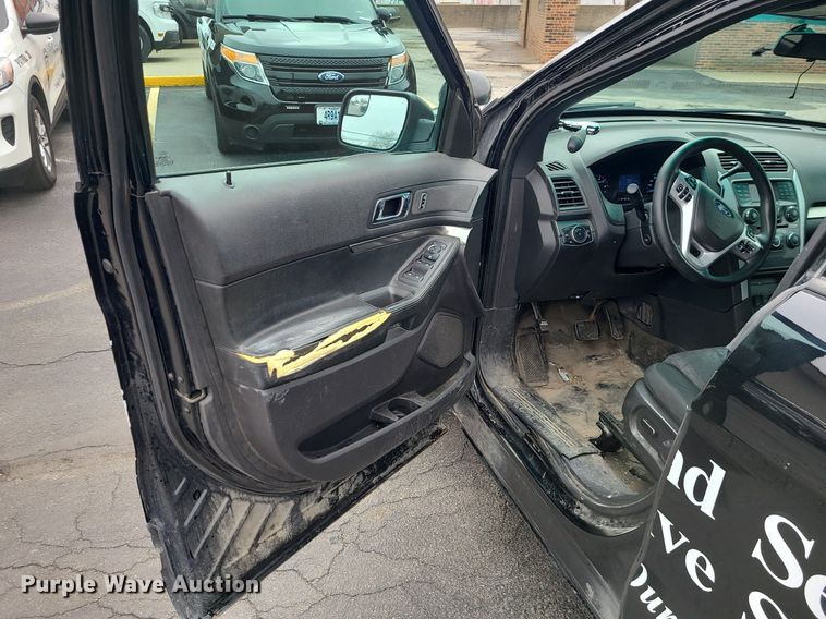 image for item LH9883 2013 Ford Explorer Police Interceptor  SUV