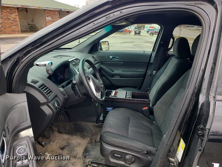 image for item LH9883 2013 Ford Explorer Police Interceptor  SUV
