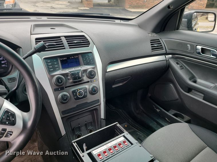 image for item LH9883 2013 Ford Explorer Police Interceptor  SUV