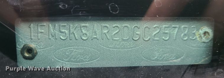 image for item LH9883 2013 Ford Explorer Police Interceptor  SUV