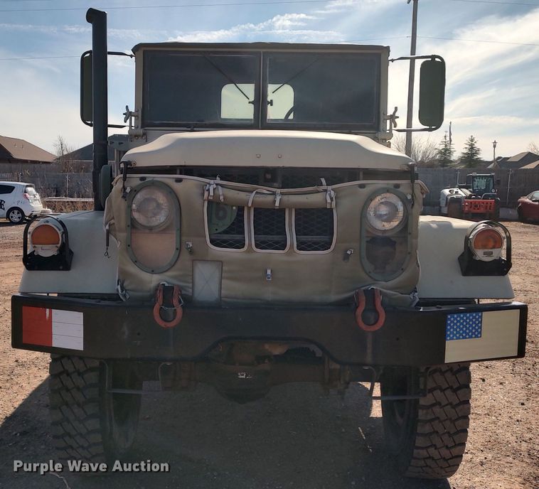 image for item LK9515 1971 Am General M35A2  flatbed truck