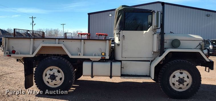 image for item LK9515 1971 Am General M35A2  flatbed truck