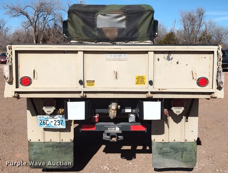 image for item LK9515 1971 Am General M35A2  flatbed truck