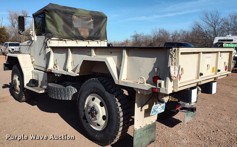 image for item LK9515 1971 Am General M35A2  flatbed truck