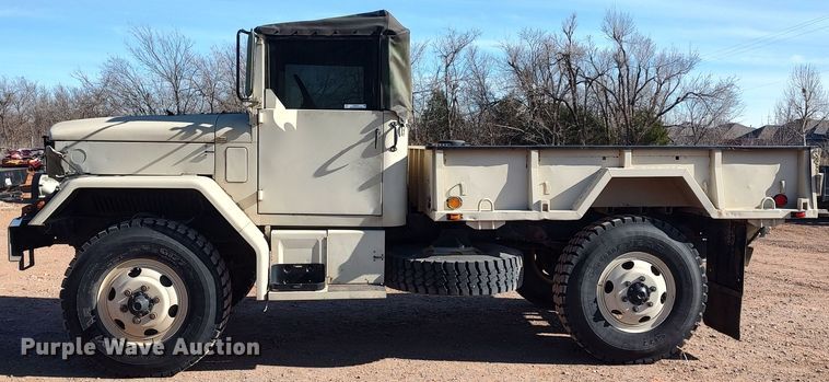 image for item LK9515 1971 Am General M35A2  flatbed truck