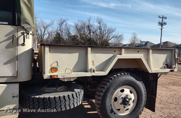 image for item LK9515 1971 Am General M35A2  flatbed truck