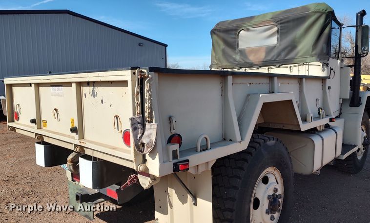 image for item LK9515 1971 Am General M35A2  flatbed truck