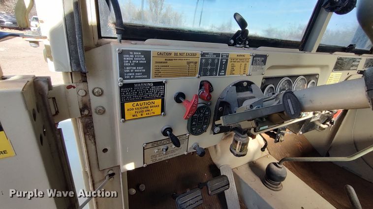 image for item LK9515 1971 Am General M35A2  flatbed truck