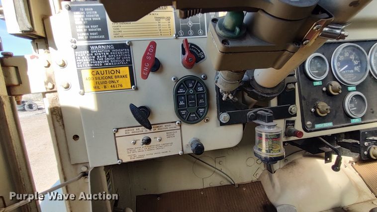 image for item LK9515 1971 Am General M35A2  flatbed truck