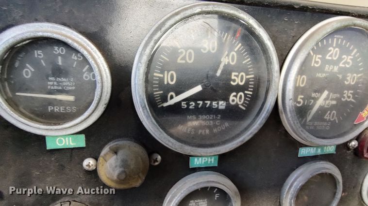 image for item LK9515 1971 Am General M35A2  flatbed truck