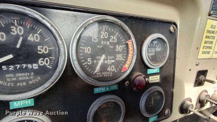 image for item LK9515 1971 Am General M35A2  flatbed truck