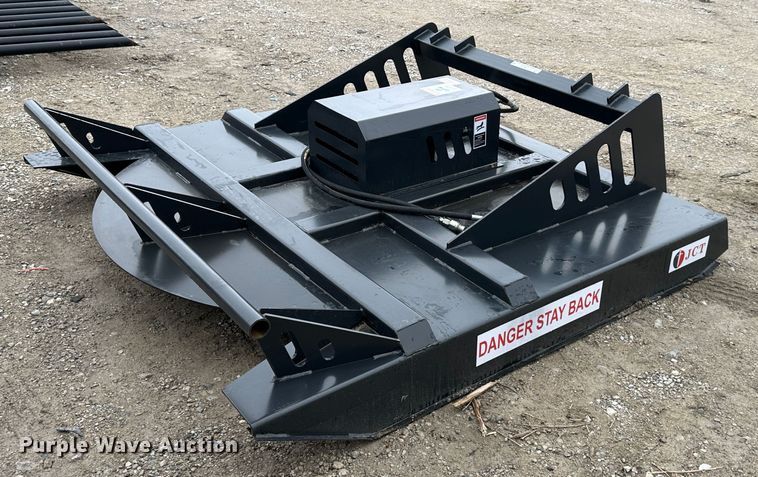 image for item LN9134 JCT Attachments  skid steer brush mower