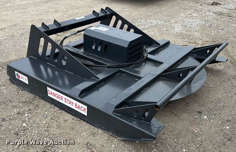 image for item LN9134 JCT Attachments  skid steer brush mower