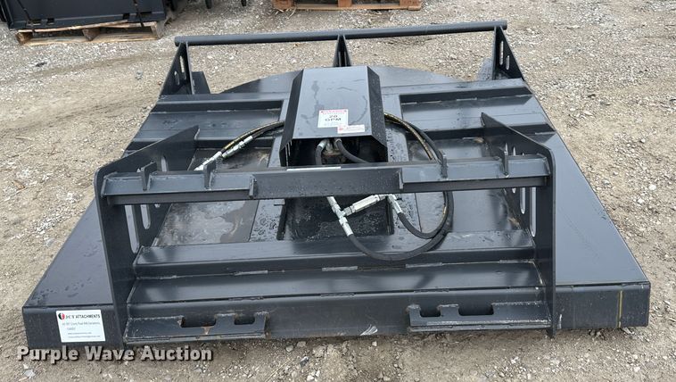 image for item LN9134 JCT Attachments  skid steer brush mower