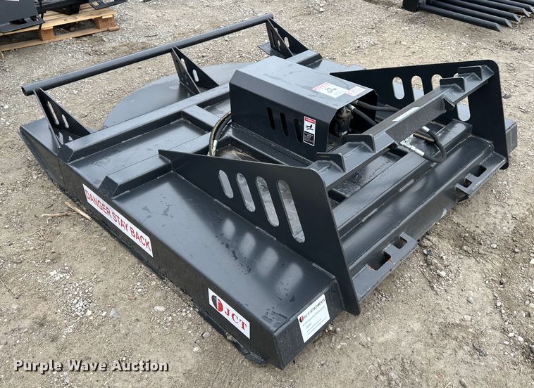 image for item LN9134 JCT Attachments  skid steer brush mower