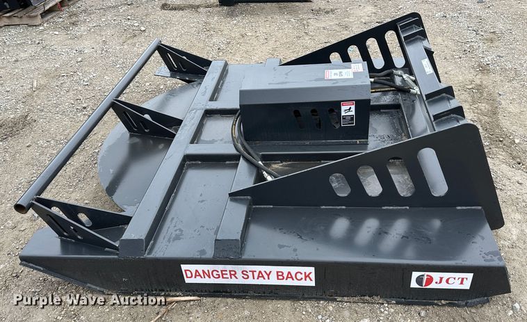 image for item LN9134 JCT Attachments  skid steer brush mower