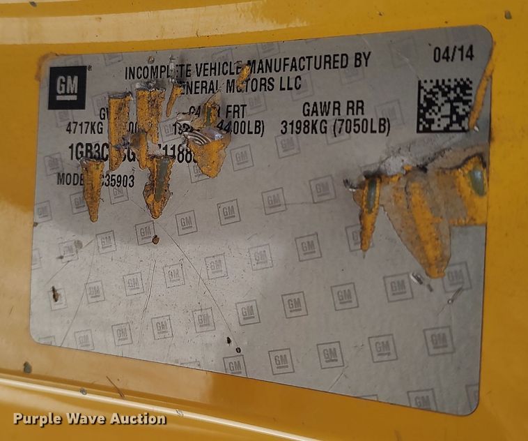 image for item LP9180 2015 Chevrolet Silverado 3500HD  utility bed pickup truck