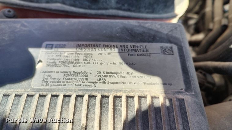 image for item LP9196 2015 Chevrolet Silverado 3500HD  utility bed pickup truck