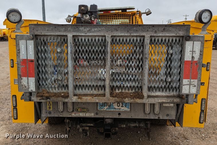 image for item LP9256 2019 Ford F350 Super Duty XL  utility bed pickup truck