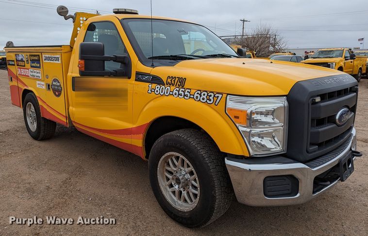 image for item LP9260 2016 Ford F350 Super Duty XL  utility bed pickup truck