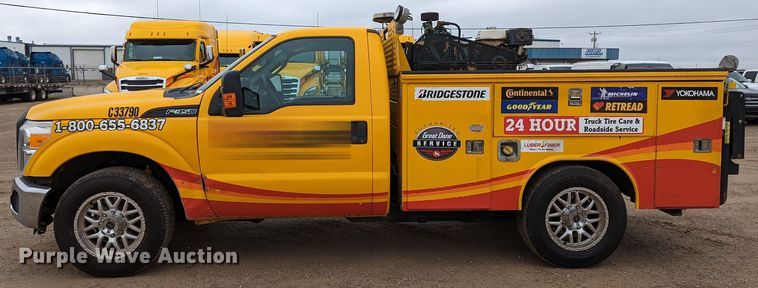 image for item LP9260 2016 Ford F350 Super Duty XL  utility bed pickup truck