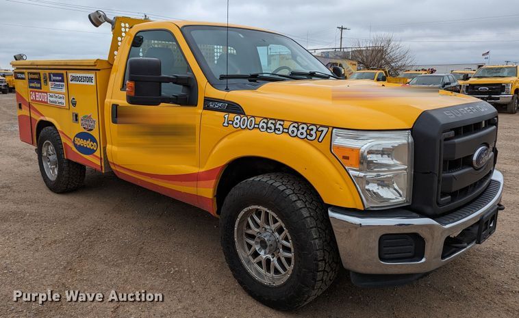 image for item LP9262 2016 Ford F350 Super Duty XL  utility bed pickup truck